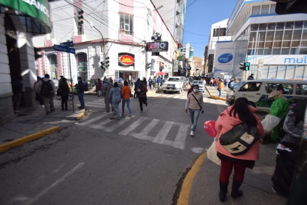 Desescalada de casos de Covid-19 en Oruro