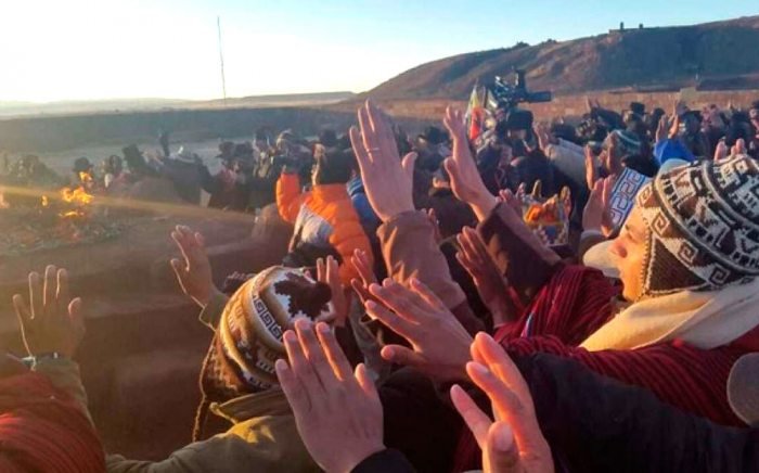 Año Nuevo Aymara, el recibimiento del sol