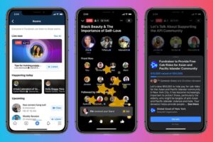 Salas de audio en vivo en Facebook