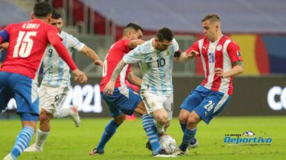 Argentina clasifica a cuartos tras vencer a Paraguay en la Copa América