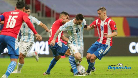 Argentina clasifica a cuartos tras vencer a Paraguay en la Copa América