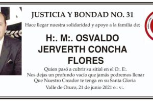 Osvaldo Jerverth Concha Flores obituario