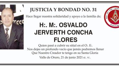 Osvaldo Jerverth Concha Flores obituario