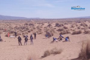 San José entrenamientos en la zona de los arenales