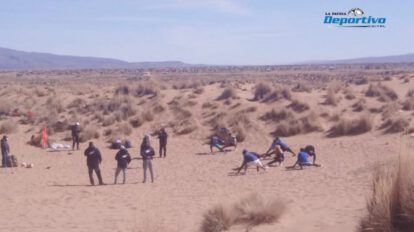 San José entrenamientos en la zona de los arenales
