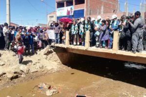 embovedado del Tagarete en Oruro