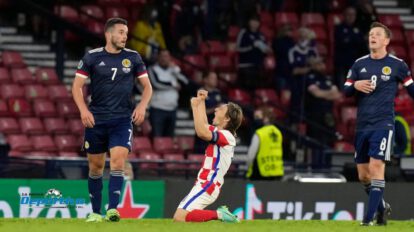 Croacia clasifica a octavos tras vencer a Escocia en la Eurocopa