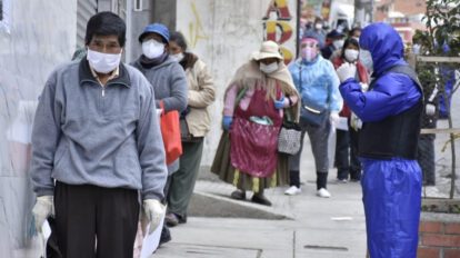 Acciones contra la pandemia convocadas por Freddy Mamani