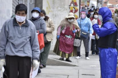 Acciones contra la pandemia convocadas por Freddy Mamani