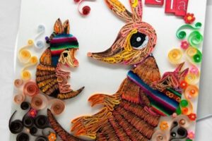 Marcela Valdez y su obra Mamitay en filigrana