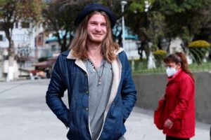 Alexis Dessard en operativos para apagar fogatas en La Paz