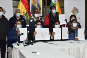 Acuerdo Aasana Gobierno en conferencia de prensa