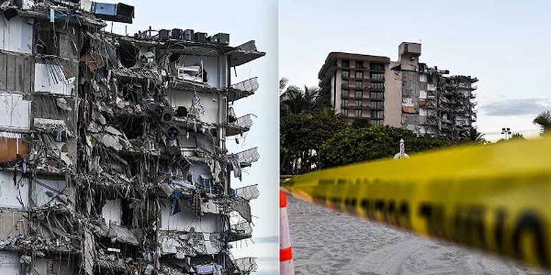 Derrumbe de edificio en Miami