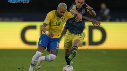 Copa América con Brasil y Neymar avanzando en el torneo