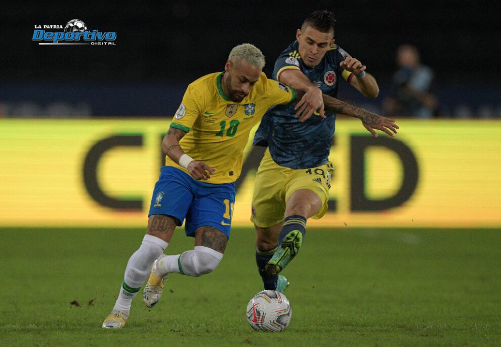 Copa América con Brasil y Neymar avanzando en el torneo