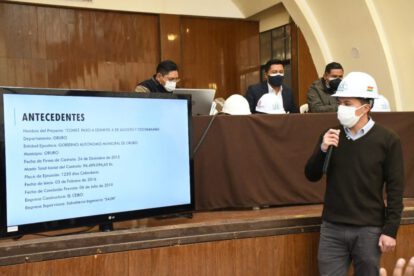 Irregularidades en la obra de paso a desnivel