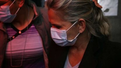 La expresidente Jeanine Añez