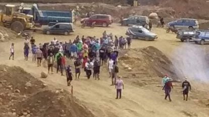 Enfrentamiento en Mapiri entre comunarios y cooperativistas