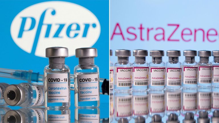 Vacuna Pfizer produce más anticuerpos que AstraZeneca frente a la variante Delta