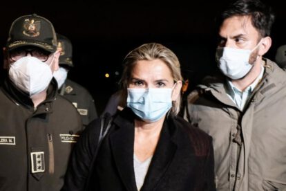 Aprehensión de Jeanine Añez
