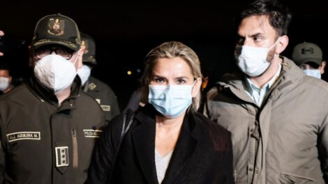 Aprehensión de Jeanine Añez