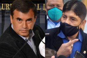 Juan Ramón Quintana y Rolando Cuéllar discuten sobre el Gobierno de Luis Arce