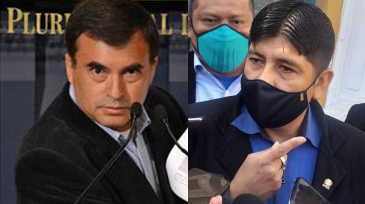 Juan Ramón Quintana y Rolando Cuéllar discuten sobre el Gobierno de Luis Arce