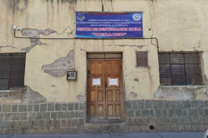 Centro de Rehabilitación Renacer en malas condiciones
