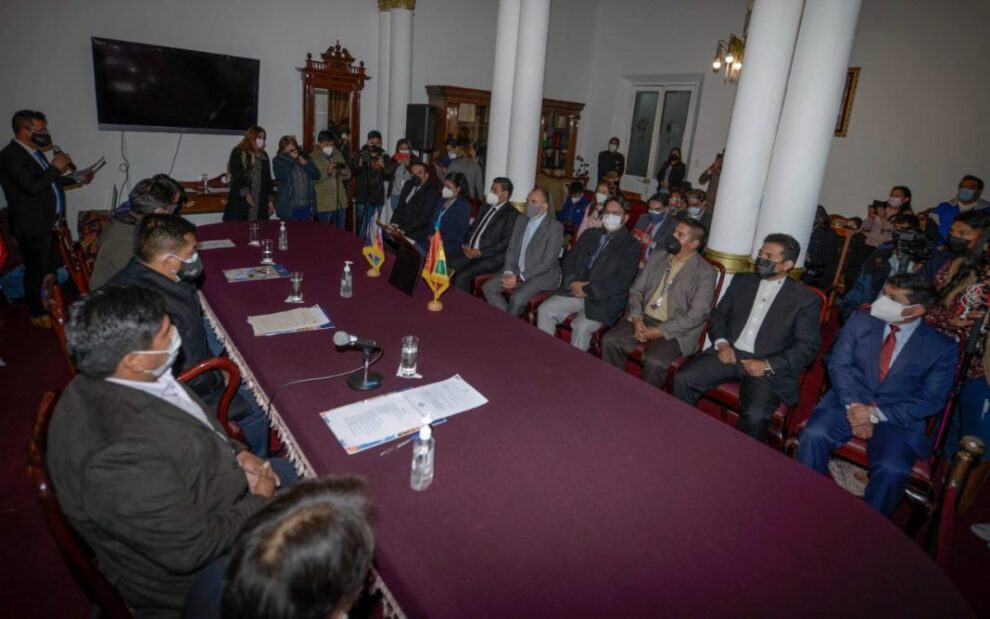 Vocales departamentales en Bolivia