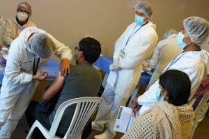 Vacunación contra el Covid-19 en Bolivia