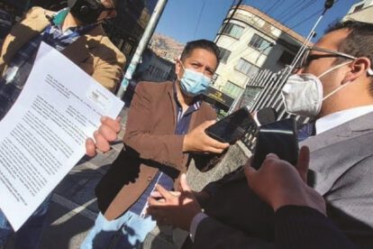 Cese de detención preventiva de Jeanine Añez