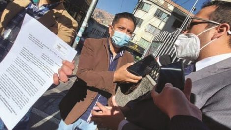 Cese de detención preventiva de Jeanine Añez