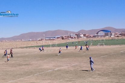 Entrenamiento de San José en el complejo Húngaros del 55