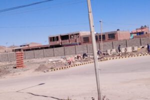 Área de equipamiento en la zona Norte