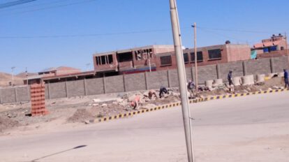 Área de equipamiento en la zona Norte