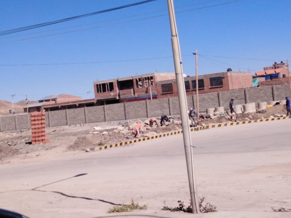 Área de equipamiento en la zona Norte