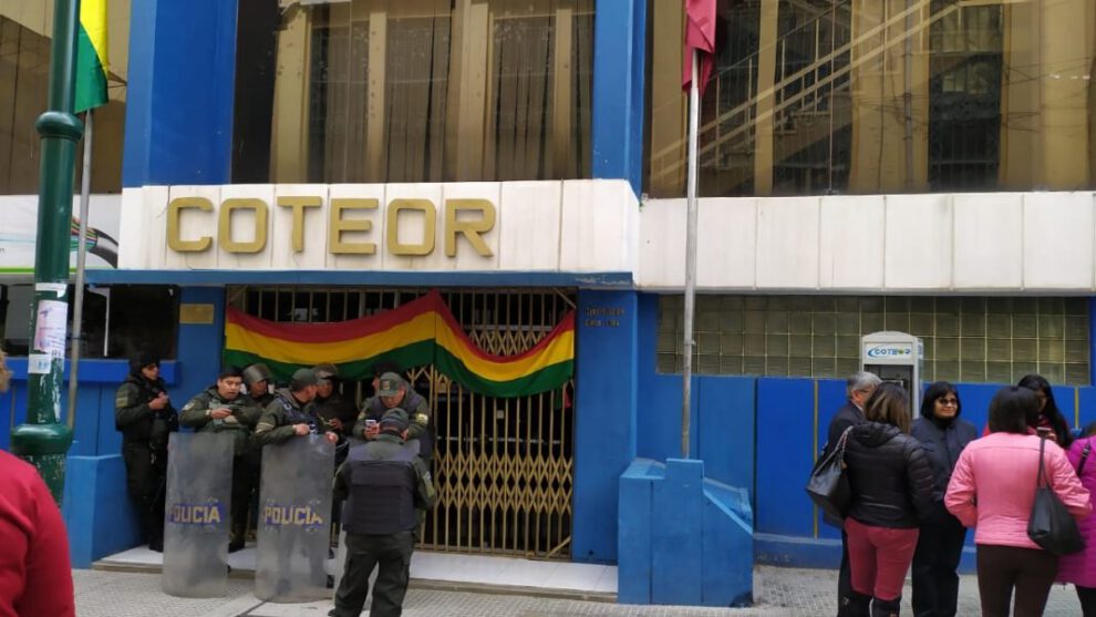 Trabajadores de Coteor exigen la renuncia de Hjalmar Portillo