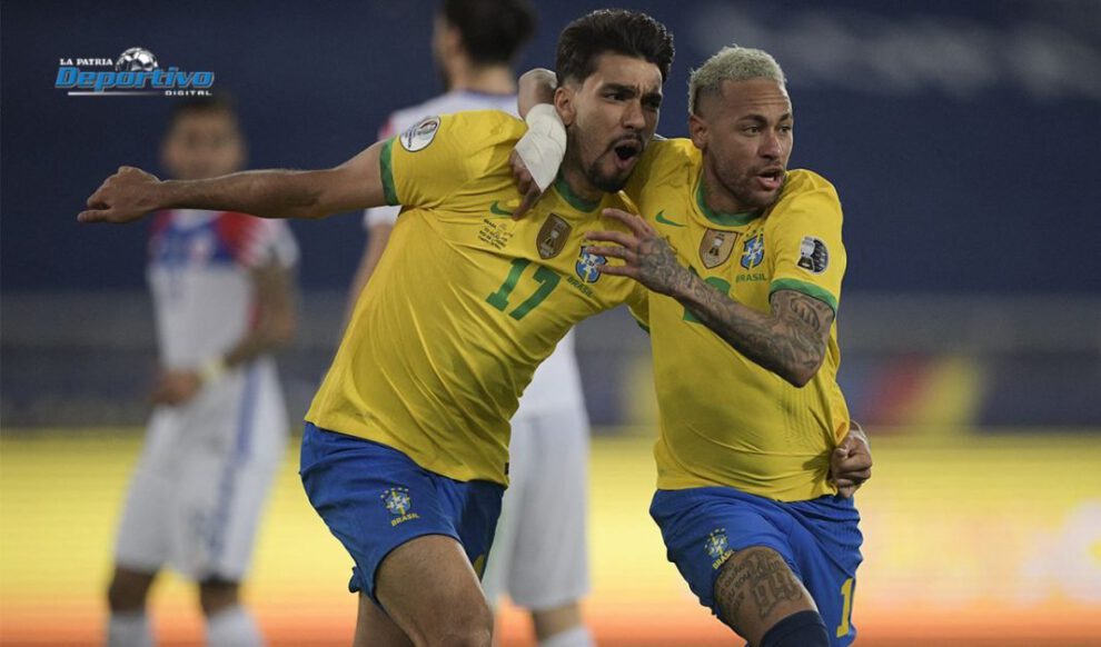 Brasil pasa a semifinales tras vencer a Chile