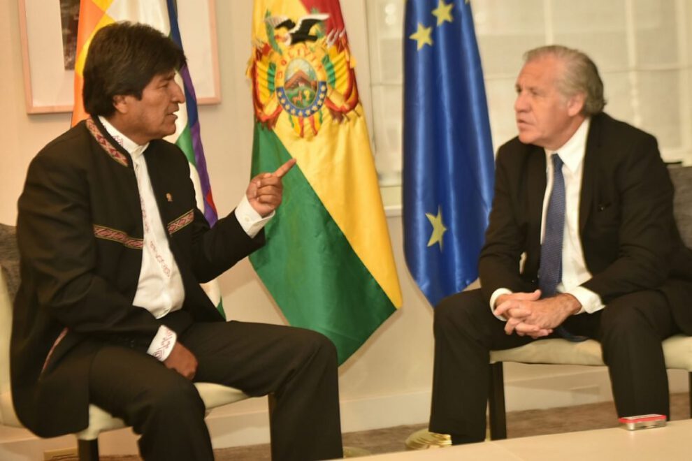 Evo Morales OEA golpe de Estado