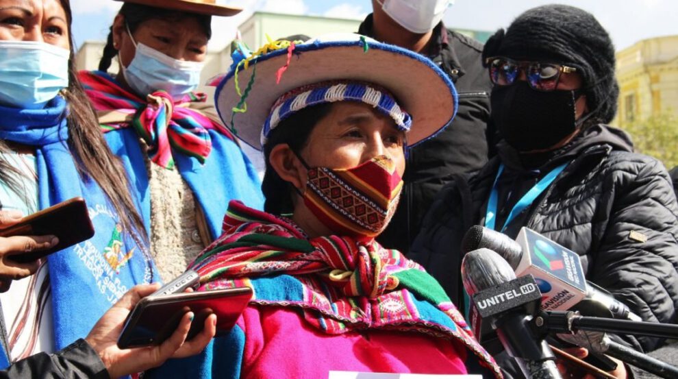Lidia Patty asegura que supuesto derrocamiento de Evo Morales fue planificado