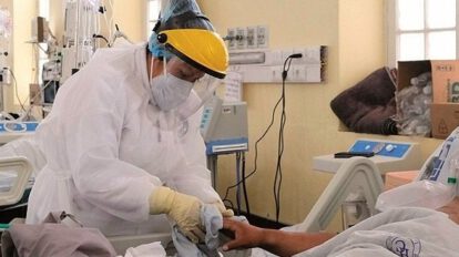 Pacientes en la UTI del Hospital de Clínicas