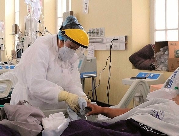 Pacientes en la UTI del Hospital de Clínicas