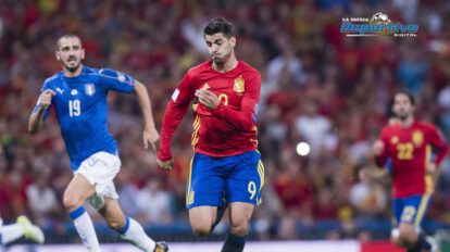 Italia frente a España en la Eurocopa