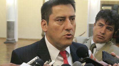 Javier Zavaleta niega decir que Kaliman sería presidente tras la renuncia de Morales