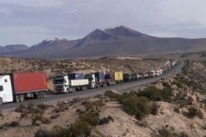 Atención para transportistas en la ruta al Pacífico