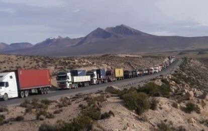 Atención para transportistas en la ruta al Pacífico