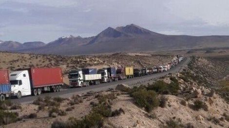 Atención para transportistas en la ruta al Pacífico
