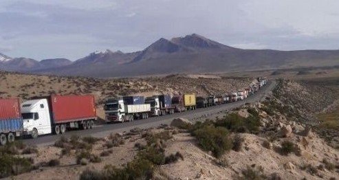 Atención para transportistas en la ruta al Pacífico