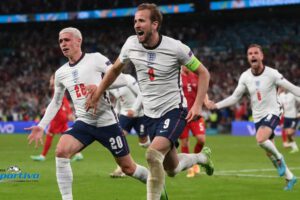 Inglaterra Eurocopa: Harry Kane anotó de penal el segundo gol