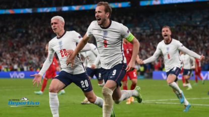 Inglaterra Eurocopa: Harry Kane anotó de penal el segundo gol
